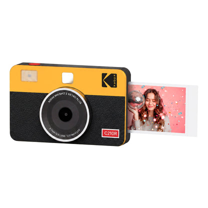 Kodak Mini Shot 2 Retro 2-in-1 Instant Camera & Photo Printer - Yellow