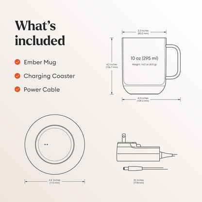 Ember Mug 2 Temperature Control Smart Mug 14 oz - Sandstone