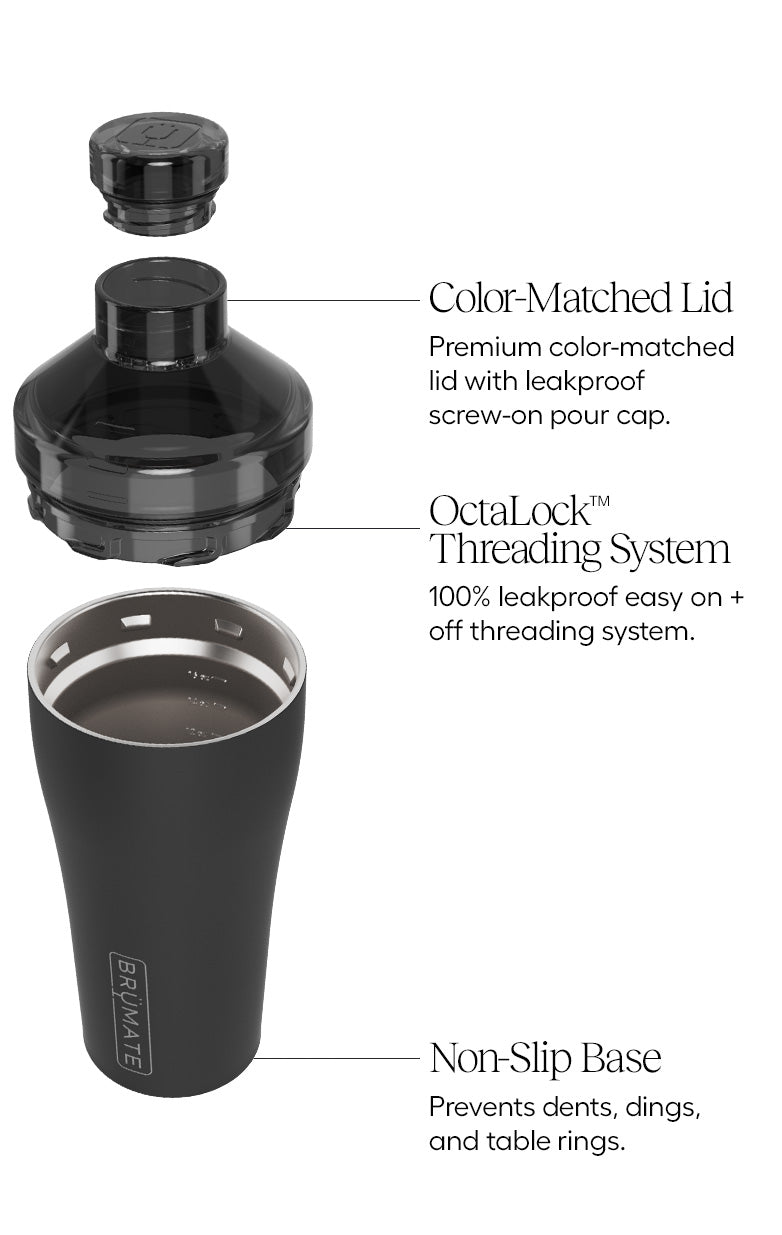 BruMate 22 oz Insulated Cocktail Shaker
