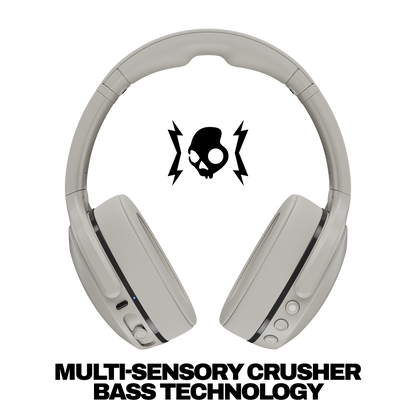 Skullcandy Crusher 540 Active Wireless Over-Ear Headphones - Concrete