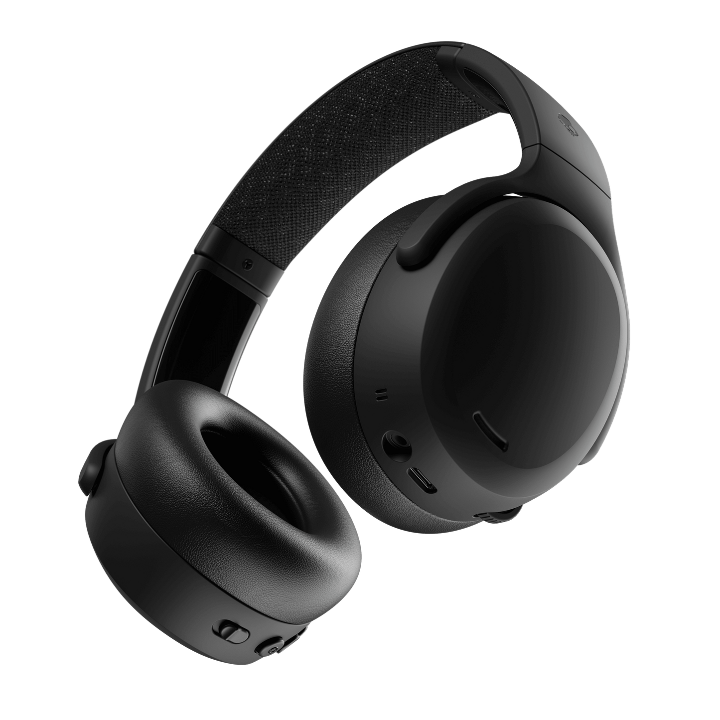 Skullcandy Crusher ANC 2 Wireless Over-Ear Bluetooth Headphones with Multi-Sensory Bass, Active Noise Cancelling, Up to 60 Hours Battery, Microphone for iPhone Android - Plasma