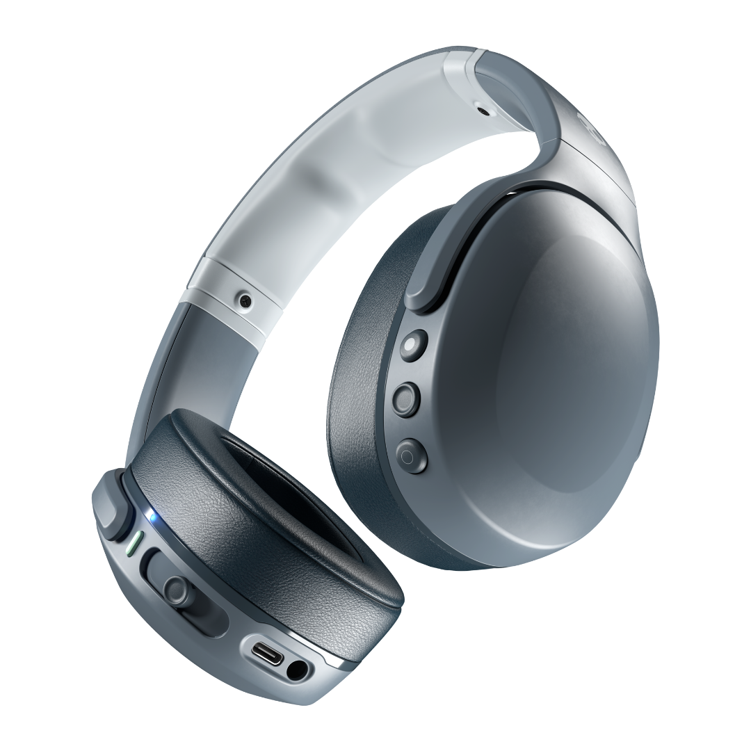 Skullcandy Crusher Evo Wireless Over-Ear Headphones - Chill Grey
