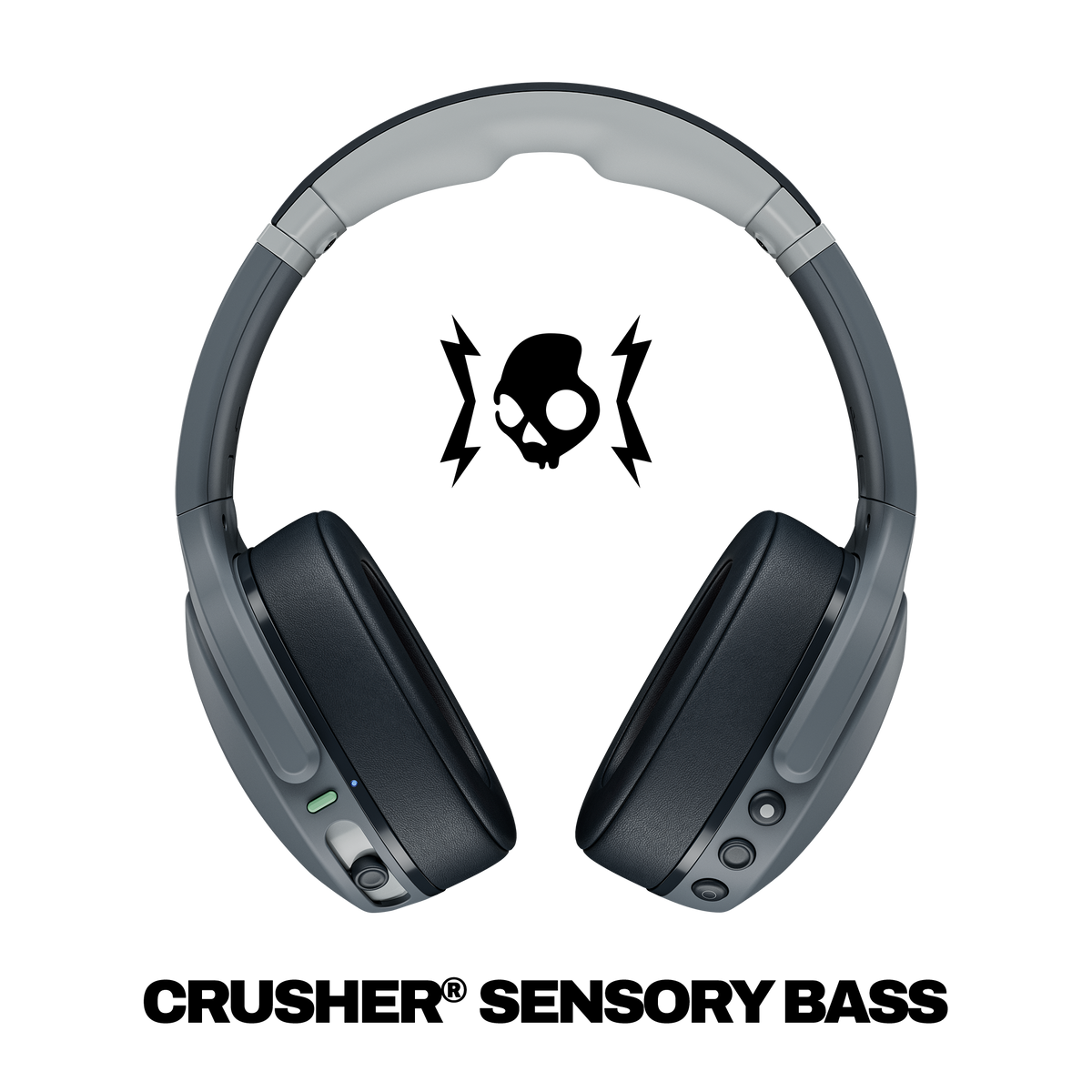 Skullcandy Crusher Evo Wireless Over-Ear Headphones - Chill Grey