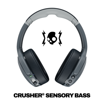 Skullcandy Crusher Evo Wireless Over-Ear Headphones - Chill Grey