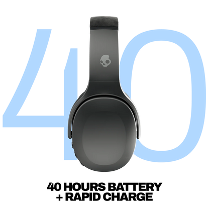 Skullcandy Crusher Evo Wireless Over-Ear Headphones - True Black