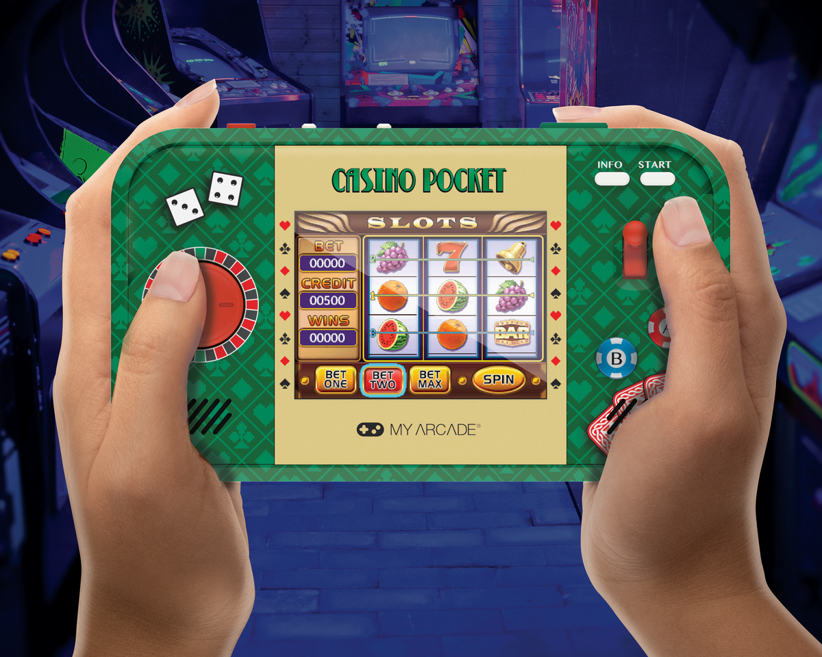 My Arcade Casino Pocket Portable Casino Gaming System (30 Games in 1)