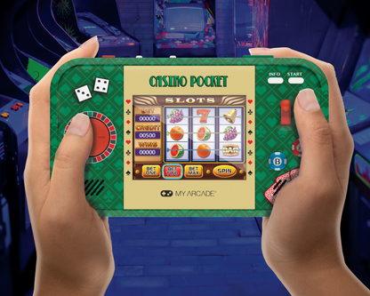 My Arcade Casino Pocket Portable Casino Gaming System (30 Games in 1)