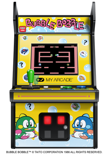 My Arcade Micro Player 6.8" Bubble Bobble Collectible Retro Arcade