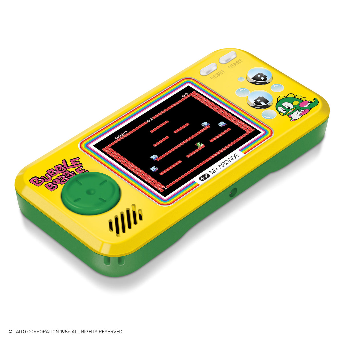 My Arcade Pocket Player Bubble Bobble Portable Gaming System (3 Games in 1)