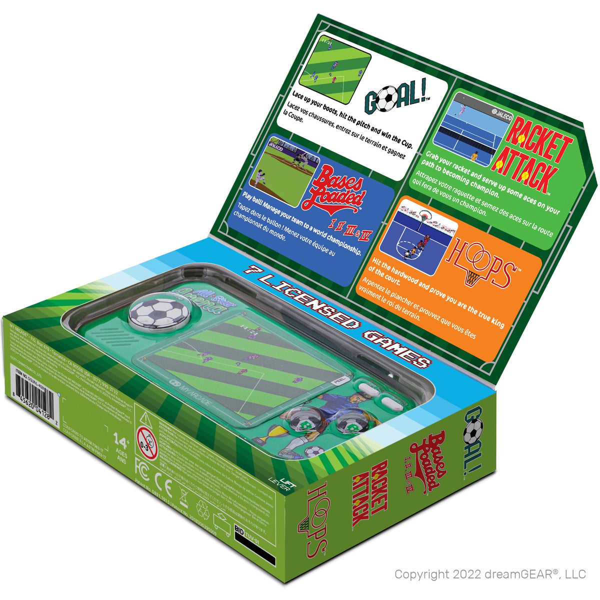 My Arcade Pocket Player All-Star Arena Portable Gaming System (307 Games in 1)