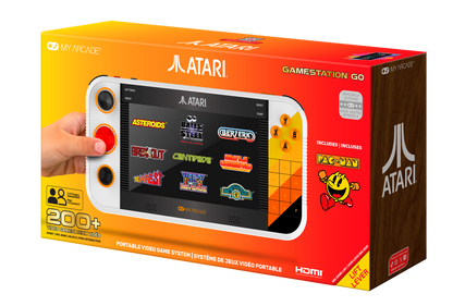 My Arcade Atari Gamestation Go Portable Gaming System (200+ Games in 1)