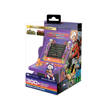 My Arcade Micro Player 6.8" Data East Hits Collectible Retro Arcade (308 Games in 1)