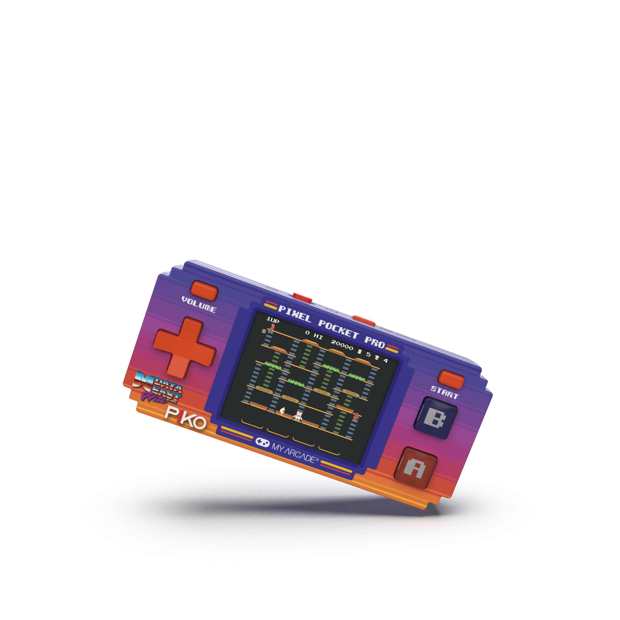 My Arcade Pixel Pocket Pro Data East Hits Portable Gaming System (18 Games in 1)