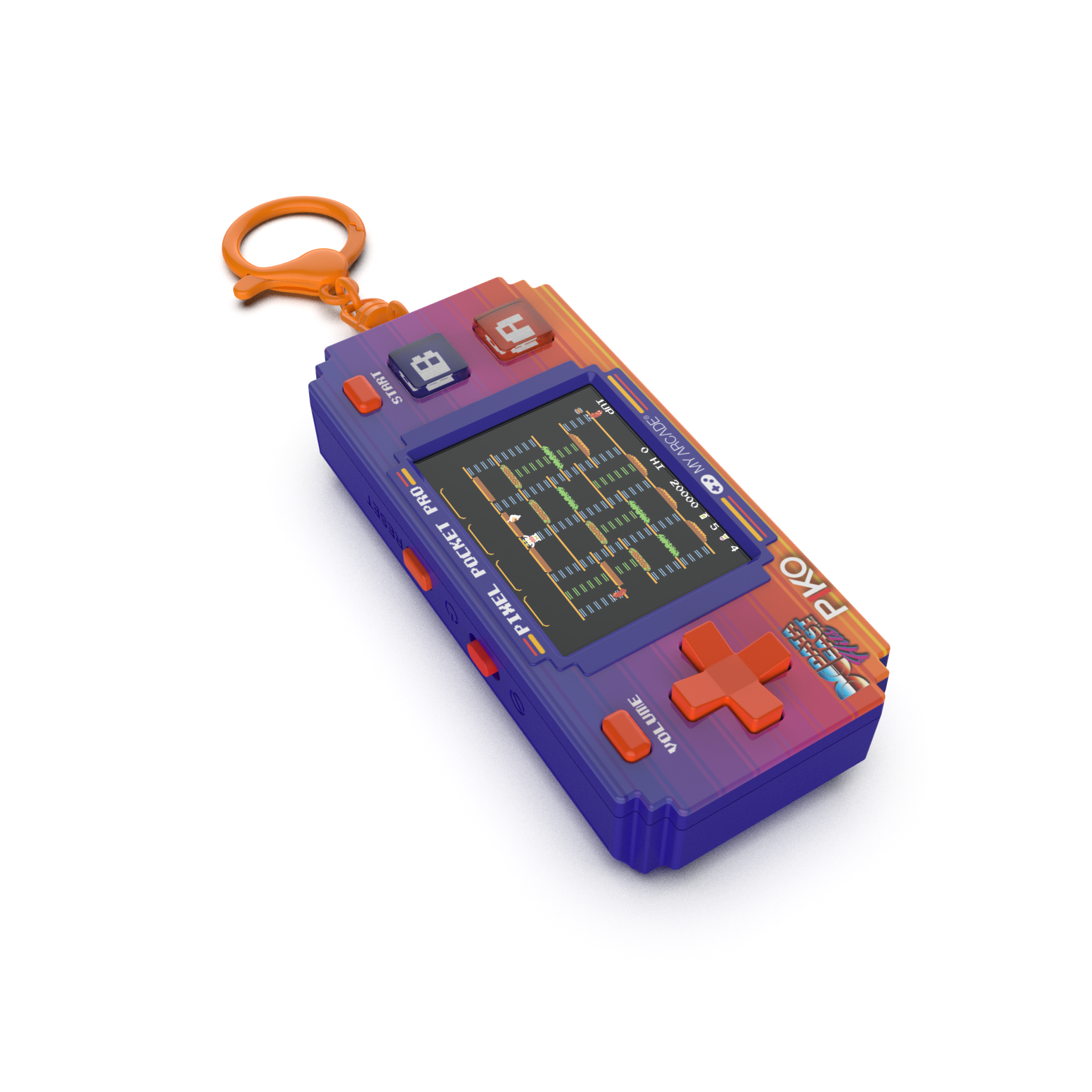 My Arcade Pixel Pocket Pro Data East Hits Portable Gaming System (18 Games in 1)