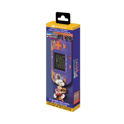 My Arcade Pixel Pocket Pro Data East Hits Portable Gaming System (18 Games in 1)
