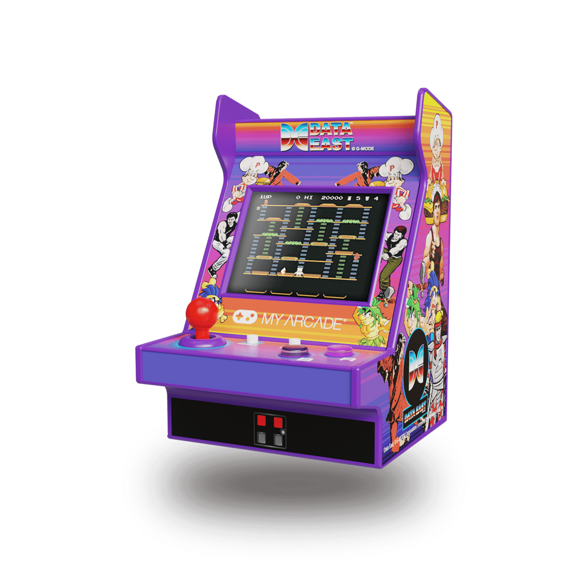My Arcade Nano Player 4.5" Data East Hits Collectible Retro Arcade (208 Games in 1)