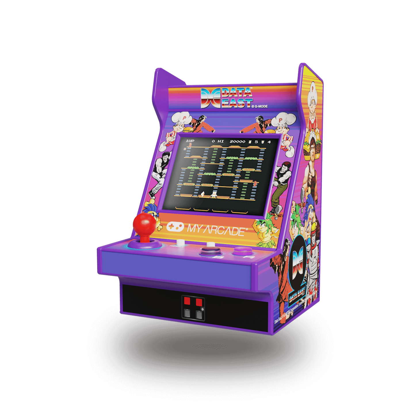 My Arcade Nano Player 4.5" Data East Hits Collectible Retro Arcade (208 Games in 1)