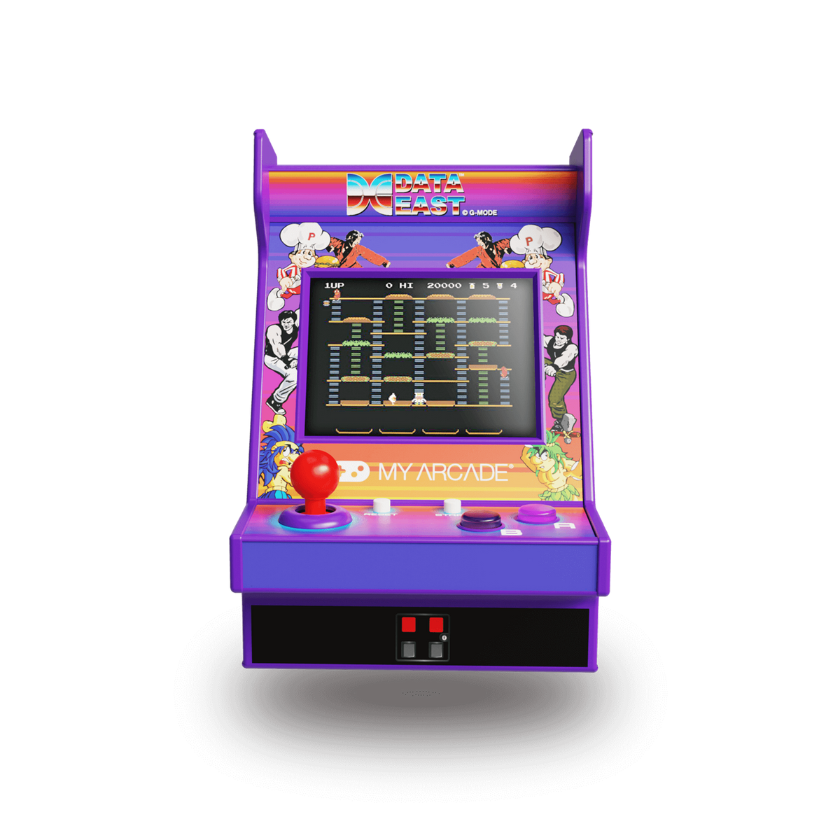 My Arcade Nano Player 4.5" Data East Hits Collectible Retro Arcade (208 Games in 1)
