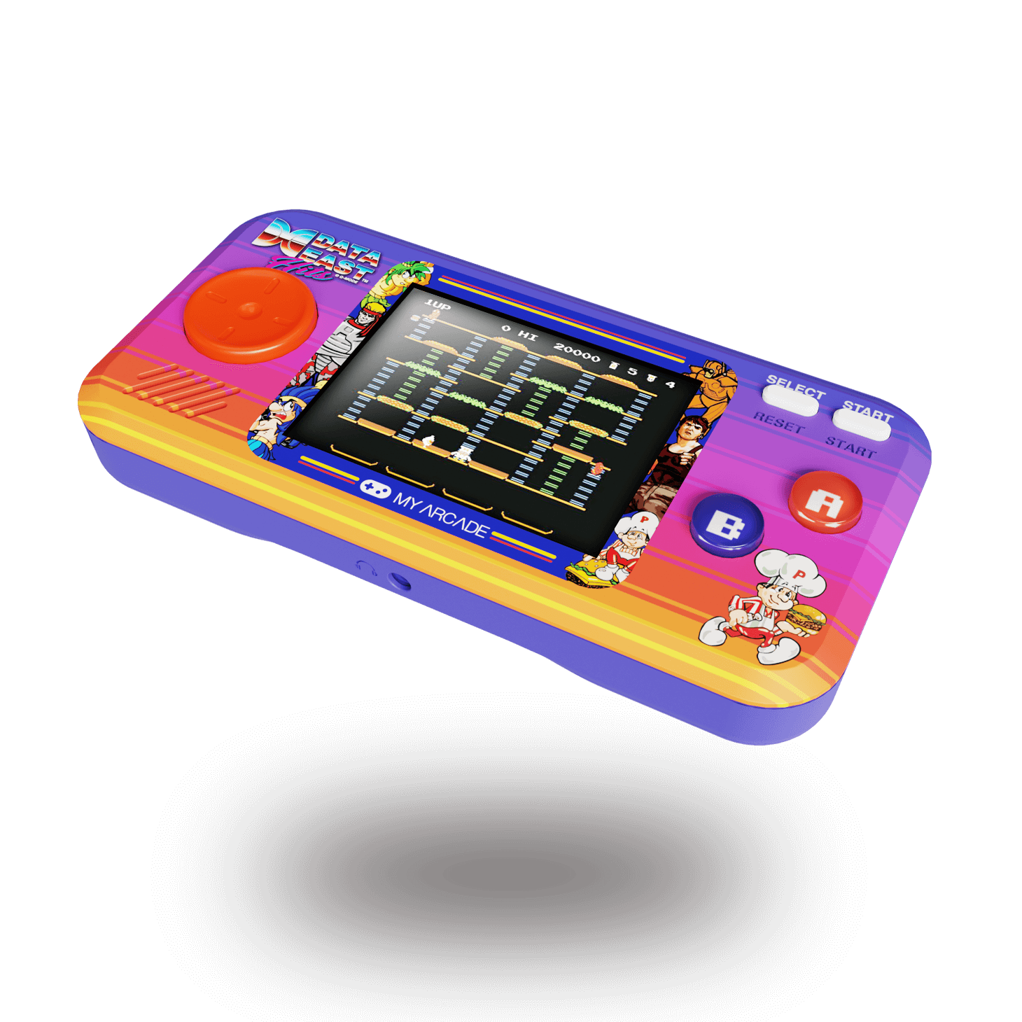My Arcade Pocket Player Data East Hits Portable Gaming System (308 Games in 1)