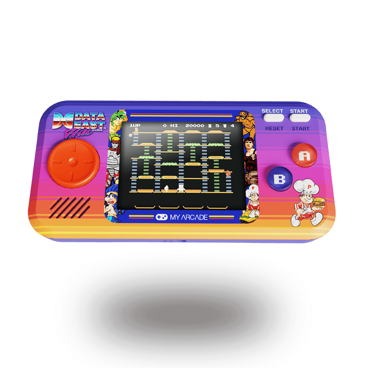 My Arcade Pocket Player Data East Hits Portable Gaming System (308 Games in 1)