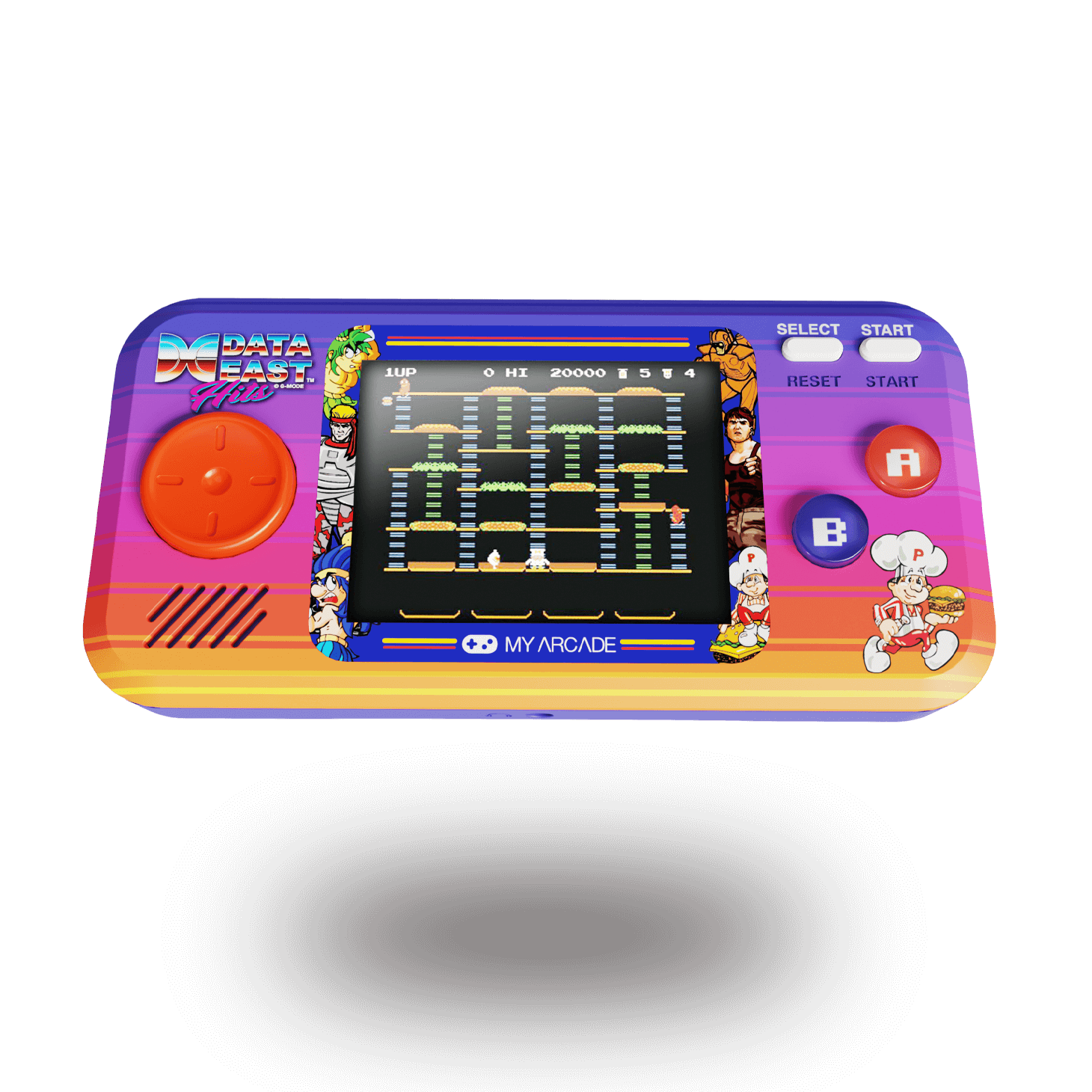 My Arcade Pocket Player Data East Hits Portable Gaming System (308 Games in 1)