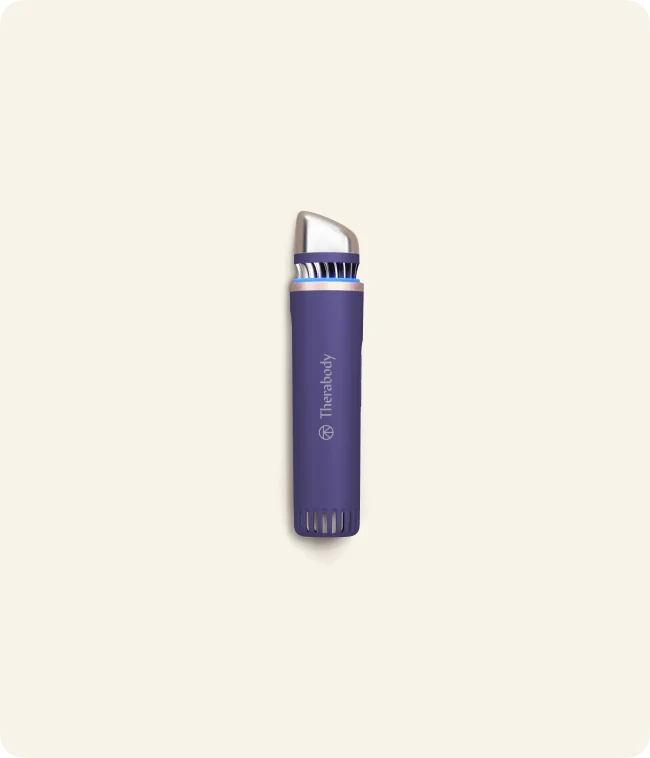 Therabody TheraFace Depuffing Wand Hot & Cold Facial Tool - Indigo
