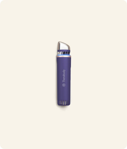Therabody TheraFace Depuffing Wand Hot & Cold Facial Tool - Indigo