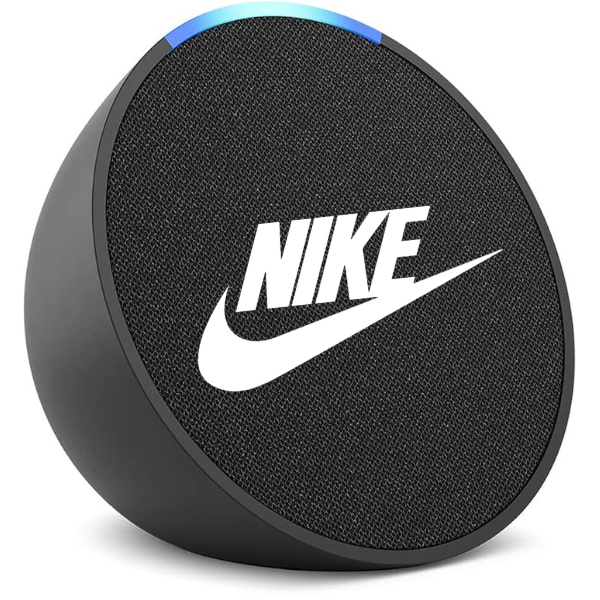 Amazon Echo Pop (newest model), Our smallest Alexa speaker, Fits in any room, Charcoal