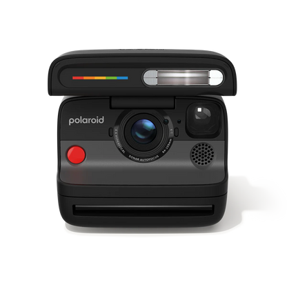 Polaroid Flip Analog Instant Camera & Color Film Bundle - Black