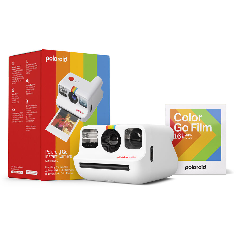 Polaroid Everything Box Go Gen 2 Instant Camera Gift Set - White