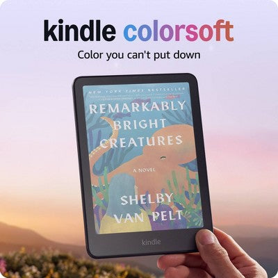 Amazon Kindle Colorsoft 16GB Color E-Reader - No Ads - Black