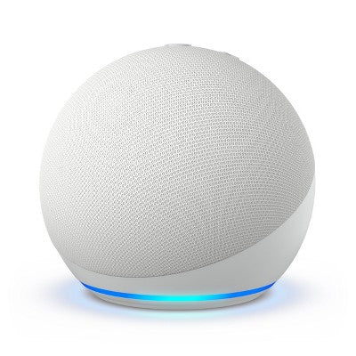 Amazon Echo Dot 5th Gen Smart Speaker with Alexa - Glacier White
