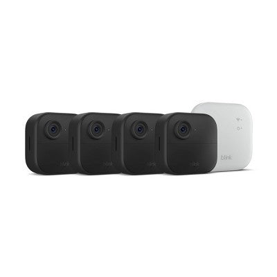 Blink Outdoor 4 XR Extended Range Wireless Security Camera - 4 Camera System