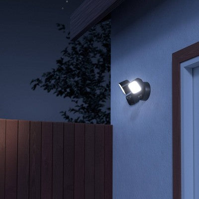 Blink Wired Floodlight Camera 2600 Lumen Smart Security Camera - Black