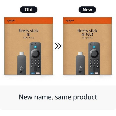 Amazon Fire TV Stick 4K Plus Streaming Device with Wi-Fi 6 & Alexa+ - Black