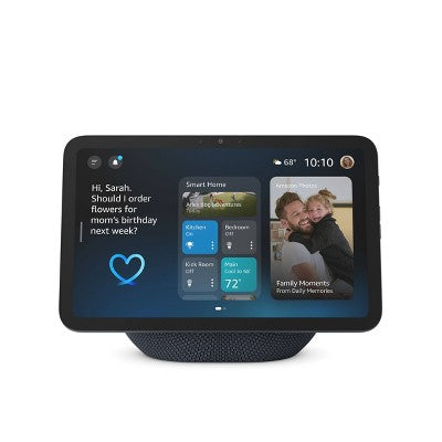 Amazon Echo Show 8 HD 8.7" Smart Display with Spatial Audio & Alexa+ - Graphite