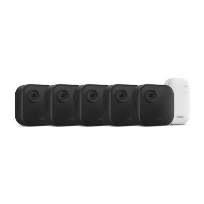 Blink Outdoor 4 Wireless Smart Security Camera 1080p HD - 5 Camera System