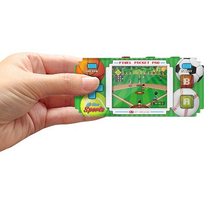 My Arcade Pixel Pocket Pro All-Star Sports Portable Gaming System (18 Games in 1)