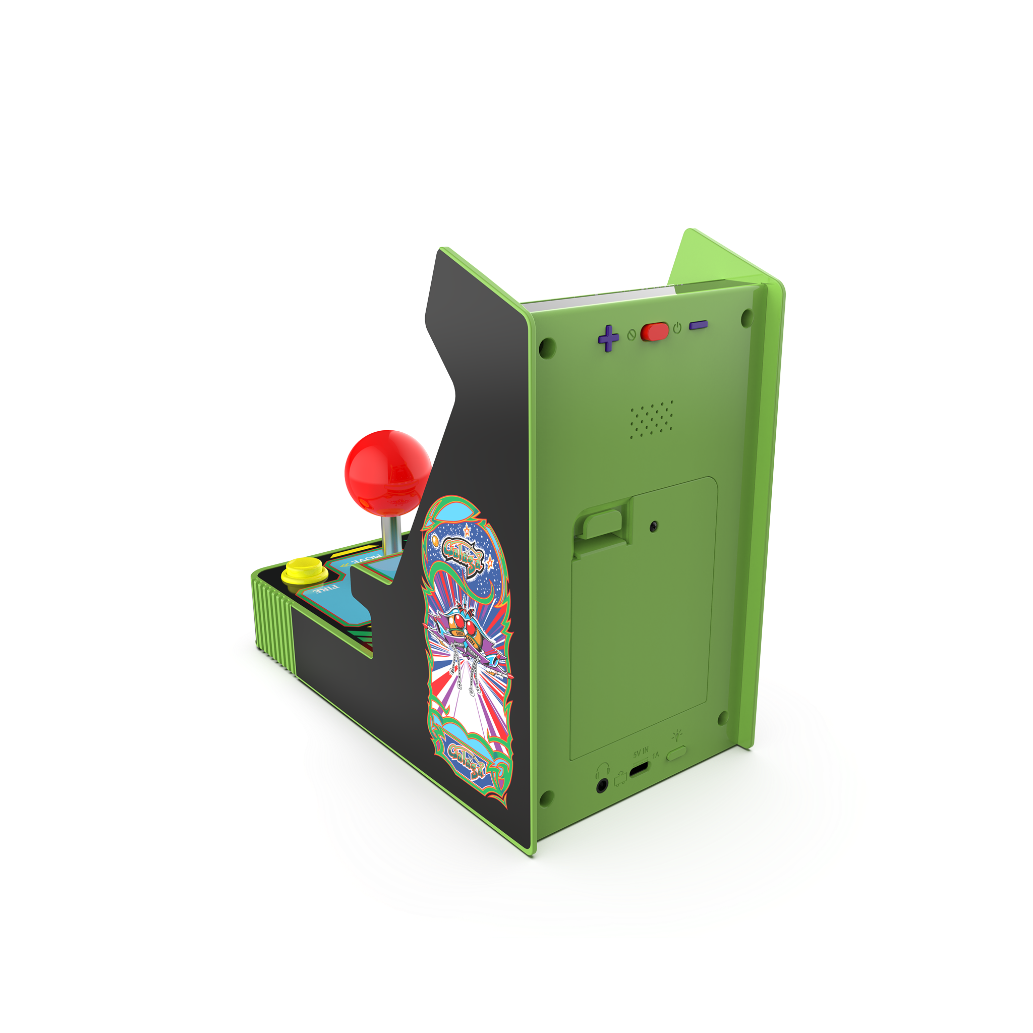 My Arcade Joystick Player 6.8" Galaga Portable Retro Arcade (2 Games in 1)
