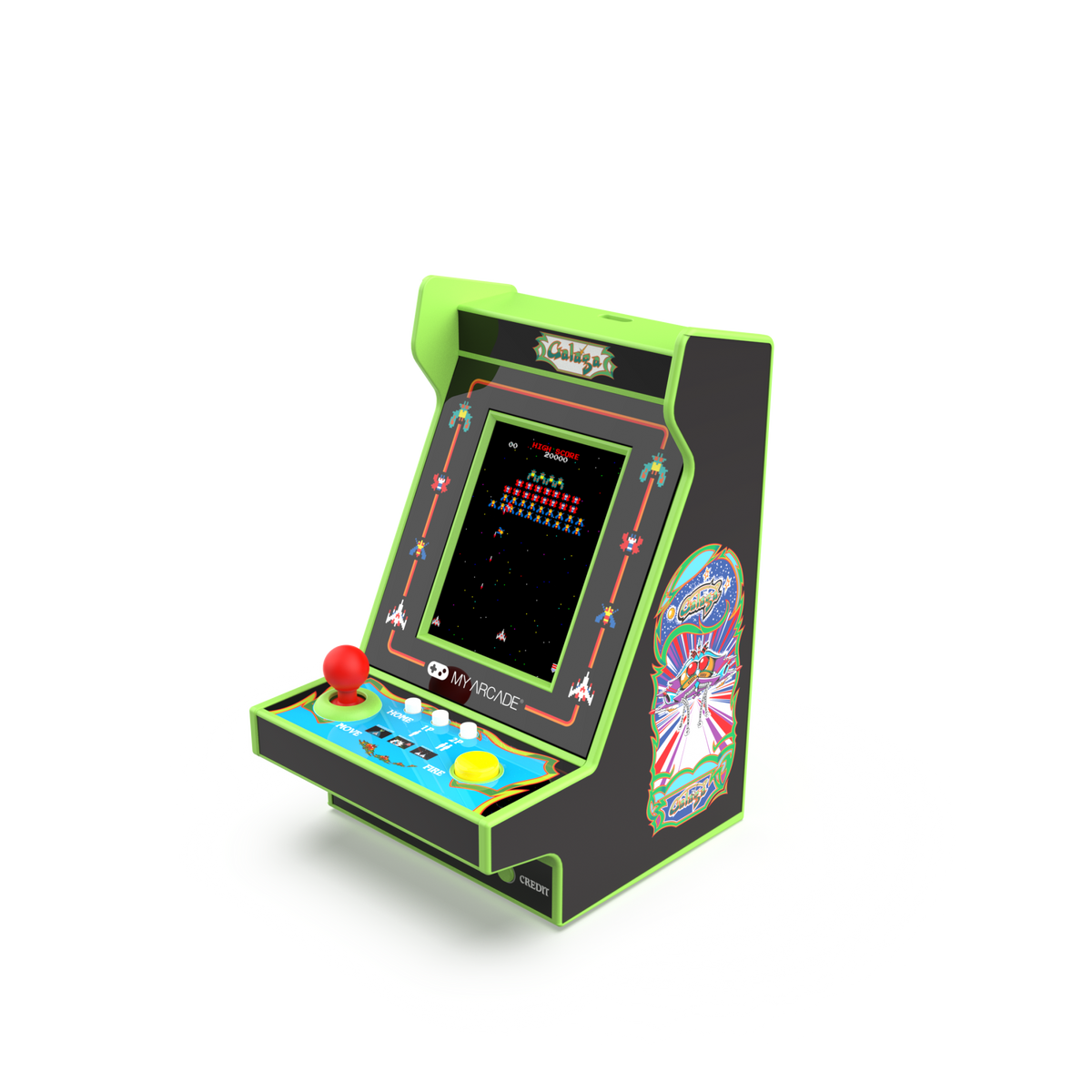 My Arcade Nano Player Pro 4.8" Galaga Portable Retro Arcade (2 Games in 1)