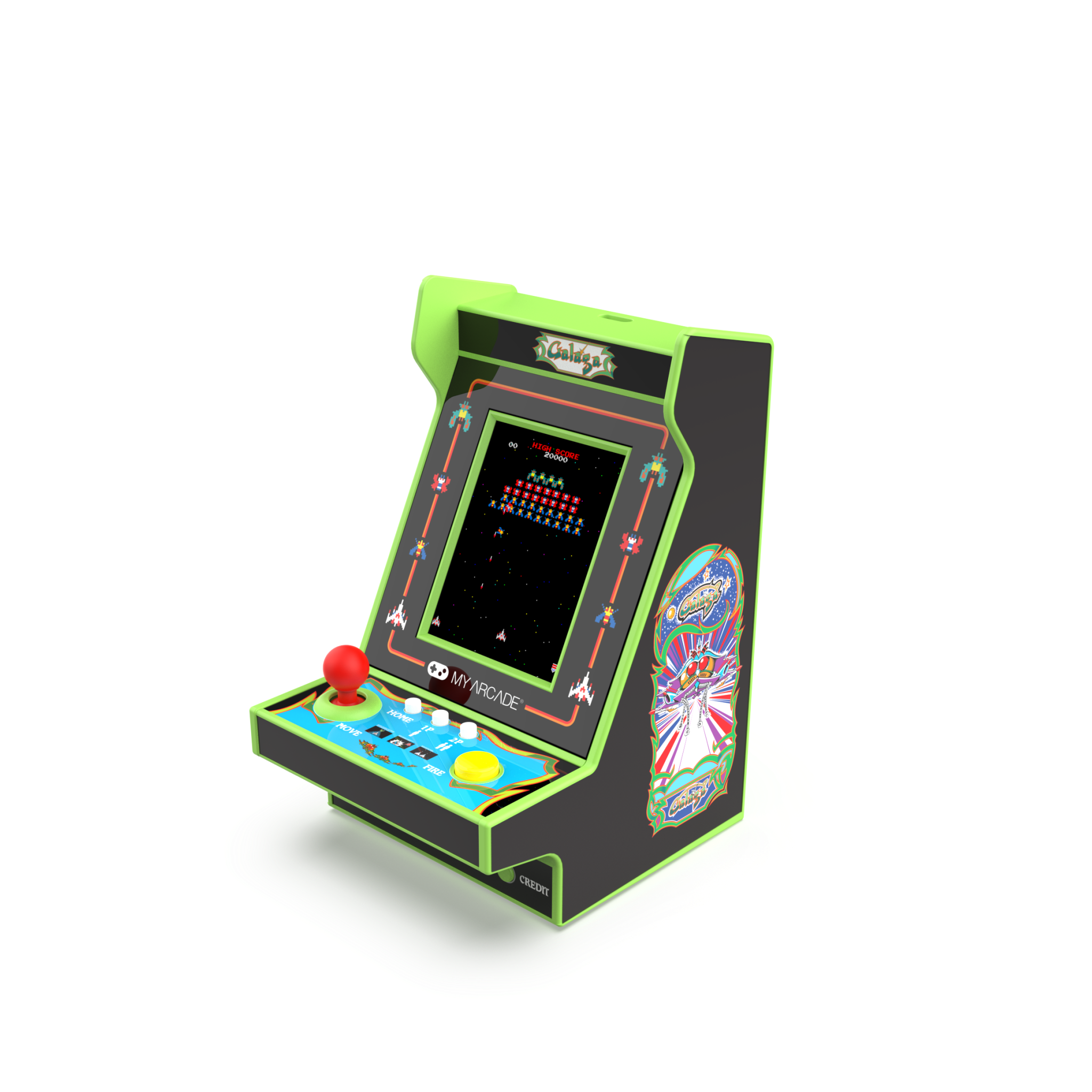My Arcade Nano Player Pro 4.8" Galaga Portable Retro Arcade (2 Games in 1)