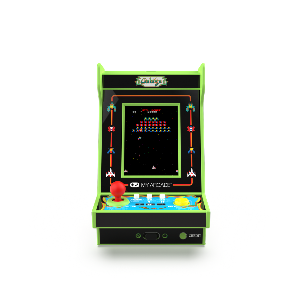 My Arcade Nano Player Pro 4.8" Galaga Portable Retro Arcade (2 Games in 1)