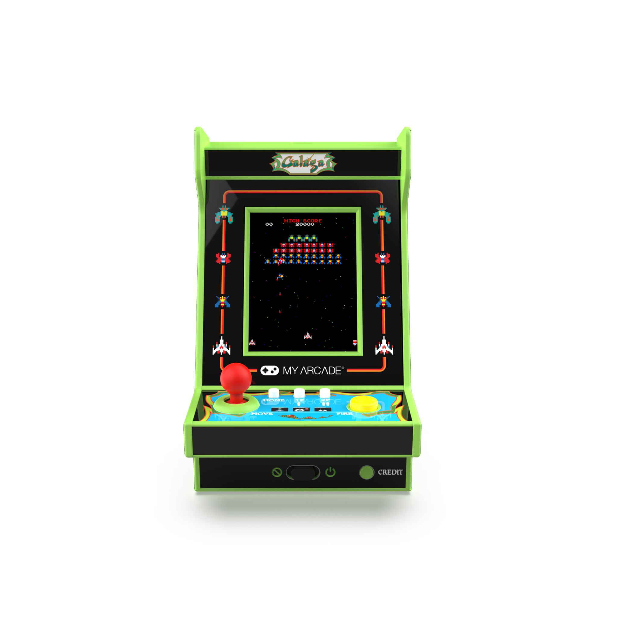 My Arcade Nano Player Pro 4.8" Galaga Portable Retro Arcade (2 Games in 1)