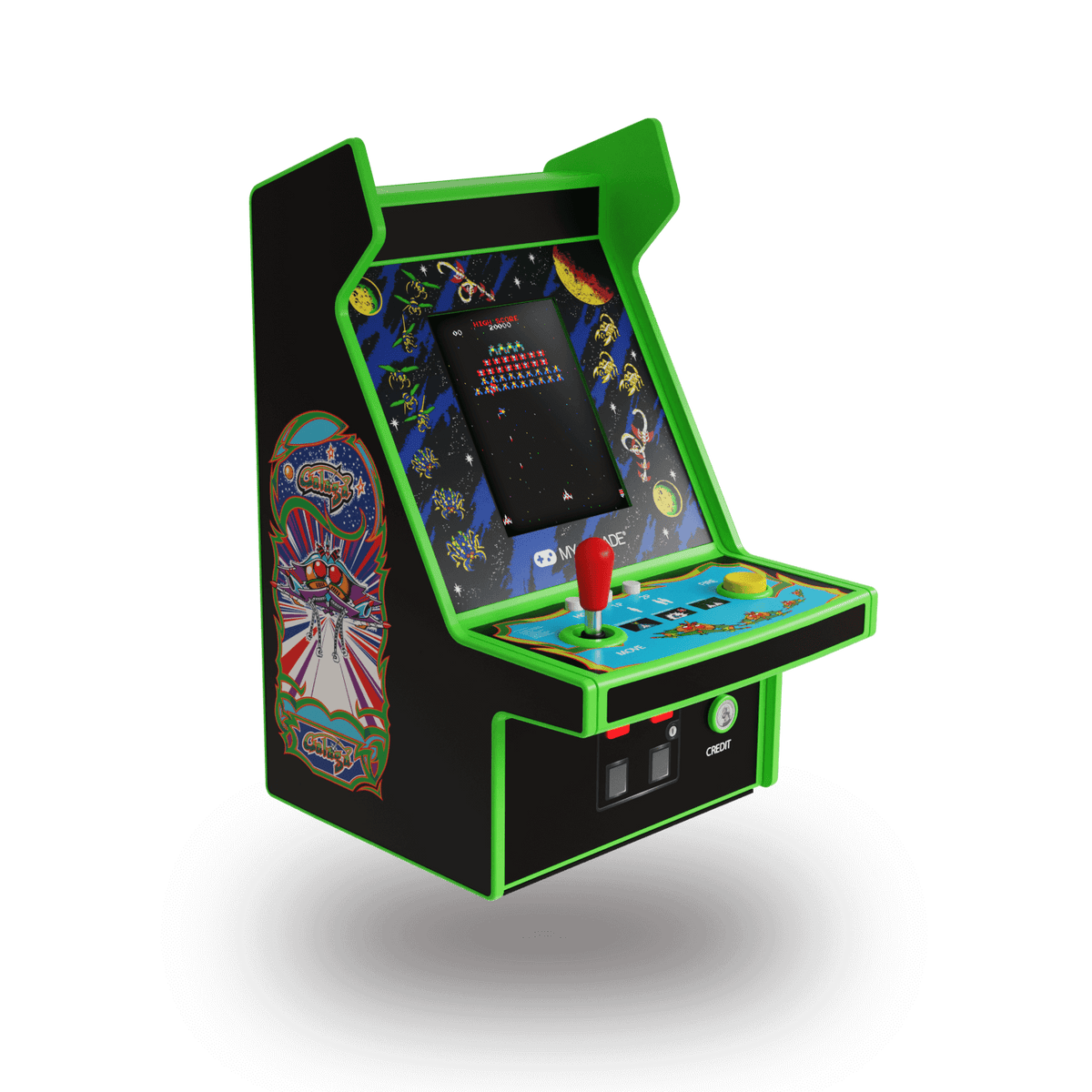 My Arcade Micro Player Pro 6.8" Galaga Portable Retro Arcade (2 Games in 1)