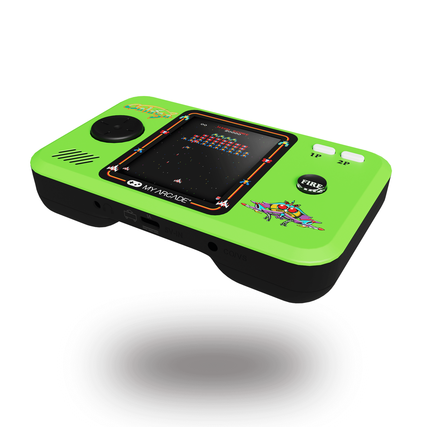 My Arcade Pocket Player Pro Galaga Portable Gaming System (2 Games in 1)