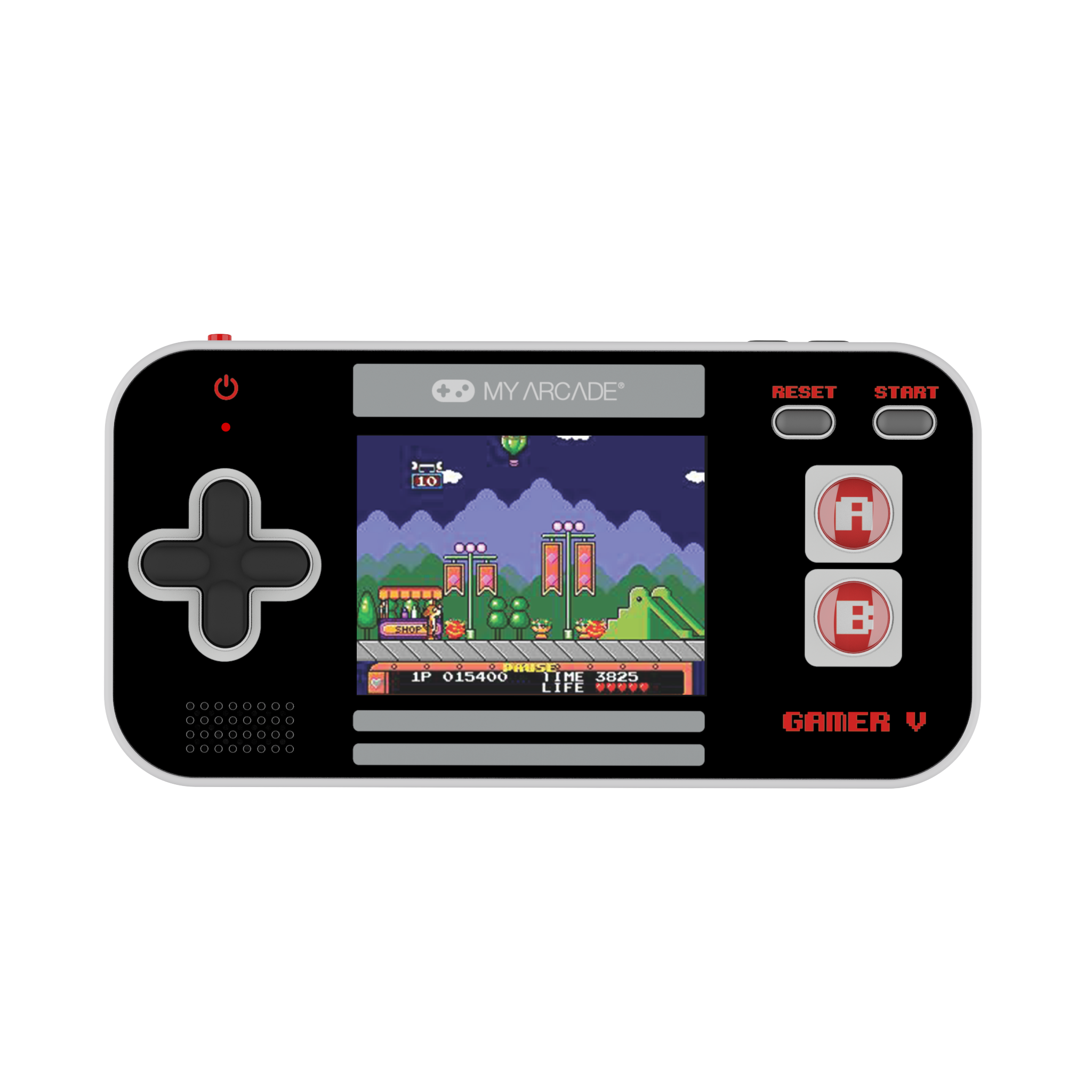 My Arcade Gamer V Classic Handheld Retro Gaming System (220 Games in 1) - 12 Piece Tray