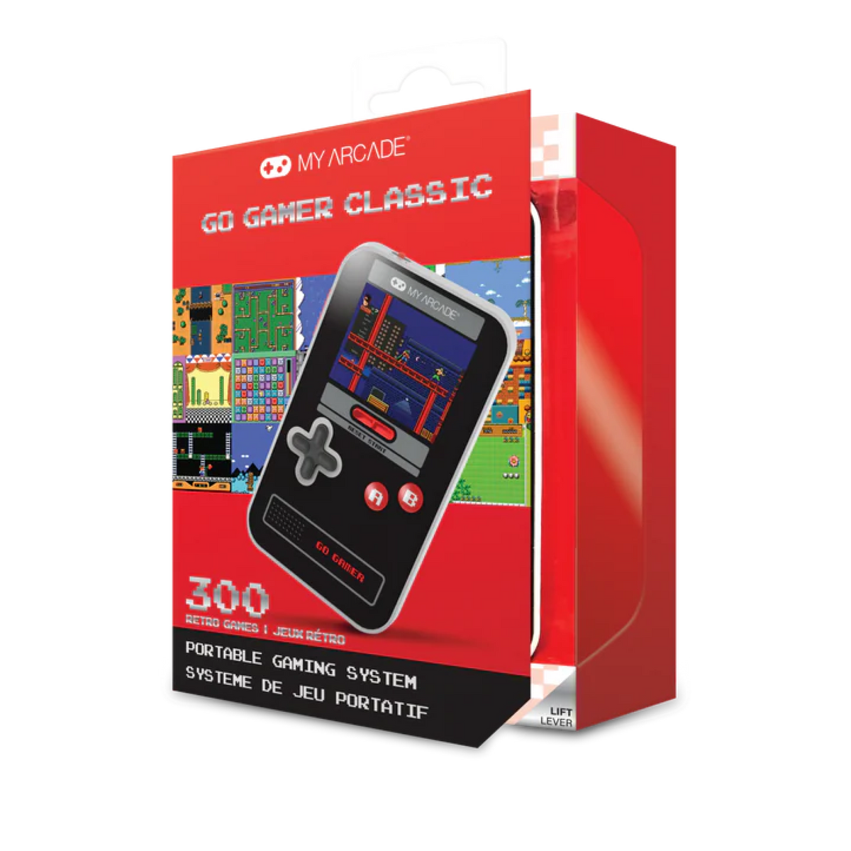 My Arcade Go Gamer Classic Handheld Retro Gaming System (300 Games in 1)