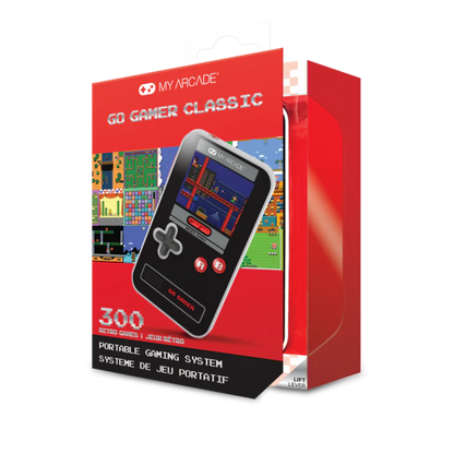 My Arcade Go Gamer Classic Handheld Retro Gaming System (300 Games in 1)