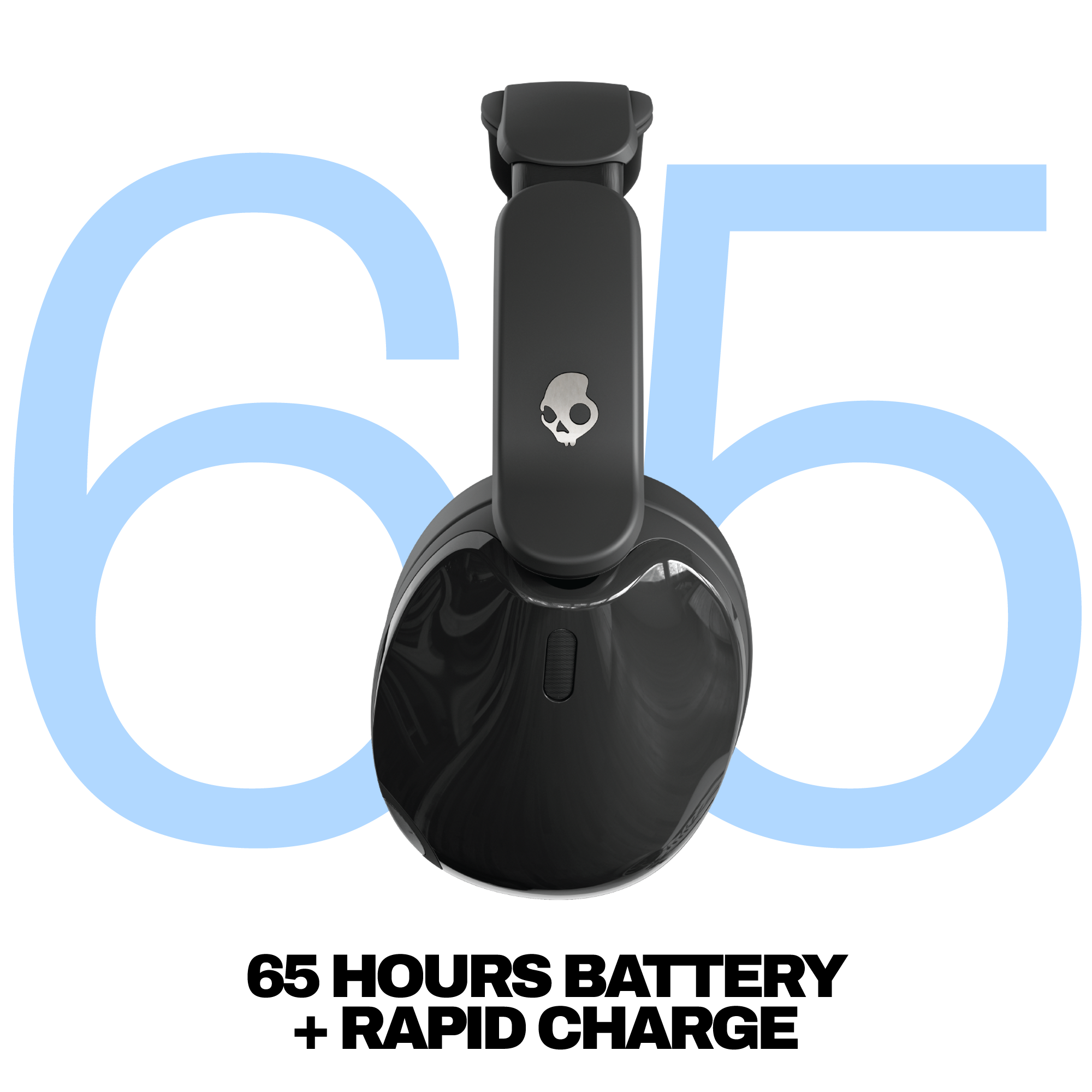 Skullcandy Hesh 540 ANC Wireless Noise Cancelling Over-Ear Headphones - True Black