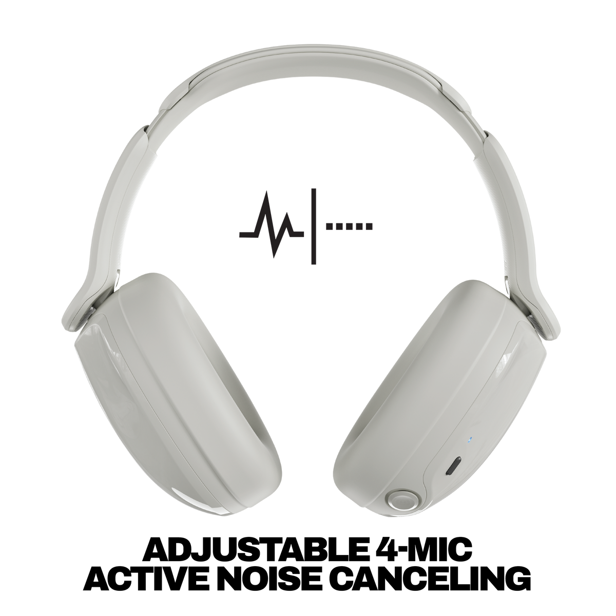 Skullcandy Hesh 540 ANC Wireless Over-Ear Headphones - Bone